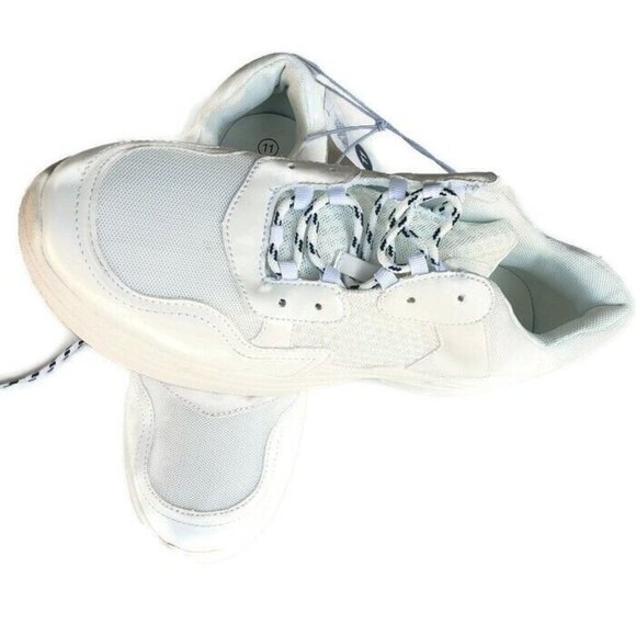 Wild Fable Maybelle Bulky Heavy Duty Sneakers Womens Size 11 Shoes White - Picture 2 of 6